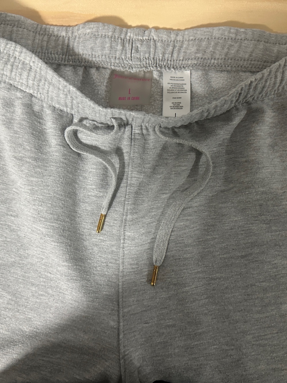 Juicy Couture Gray Drawstring Sweatpants